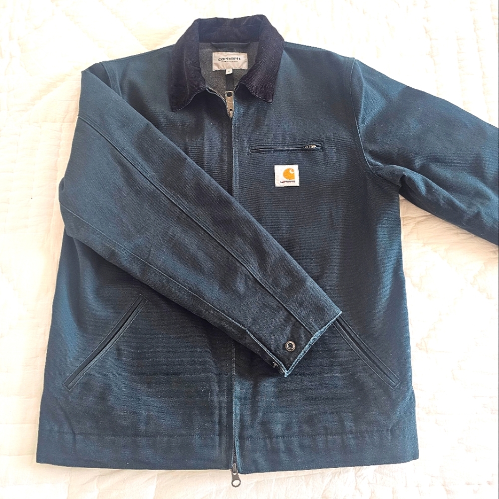 Carhartt WIP Detroit Winter Jacket - Forrest Green.